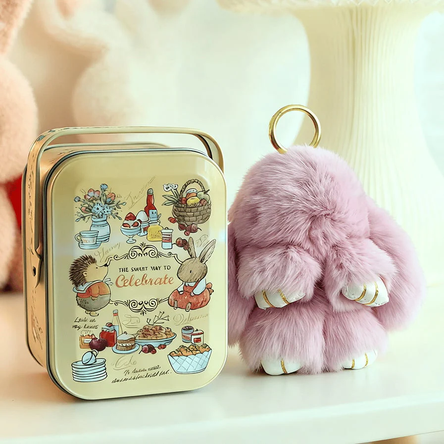 🌞Fris De Lente In Met 50% Korting!🐰 Handgemaakte Zachte Konijnen PomPom Sleutelhanger – Imitatiebont & Schattig Tasaccessoire! - Image 38