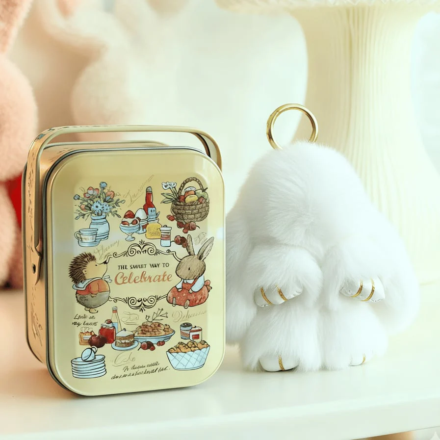 🌞Fris De Lente In Met 50% Korting!🐰 Handgemaakte Zachte Konijnen PomPom Sleutelhanger – Imitatiebont & Schattig Tasaccessoire! - Image 40