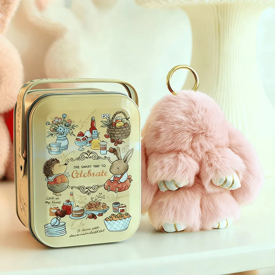 🌞Fris De Lente In Met 50% Korting!🐰 Handgemaakte Zachte Konijnen PomPom Sleutelhanger – Imitatiebont & Schattig Tasaccessoire! - Image 41