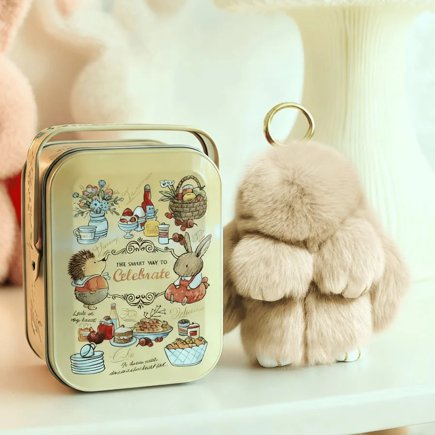 🌞Fris De Lente In Met 50% Korting!🐰 Handgemaakte Zachte Konijnen PomPom Sleutelhanger – Imitatiebont & Schattig Tasaccessoire! - Image 43
