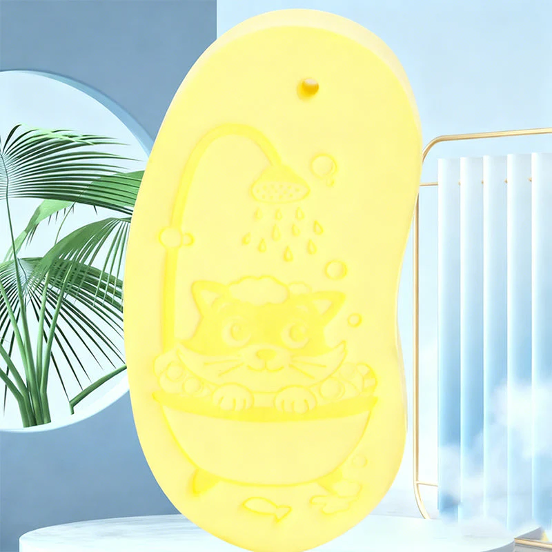 🎉Nieuwjaars Cadeau 50% KORTING!🛁Zachte Exfoliërende Kinderbadspons – Leuke 3D CartoonPatronen & Antibacterieel: Perfect Voor Baby’s/Peuters! - Image 19