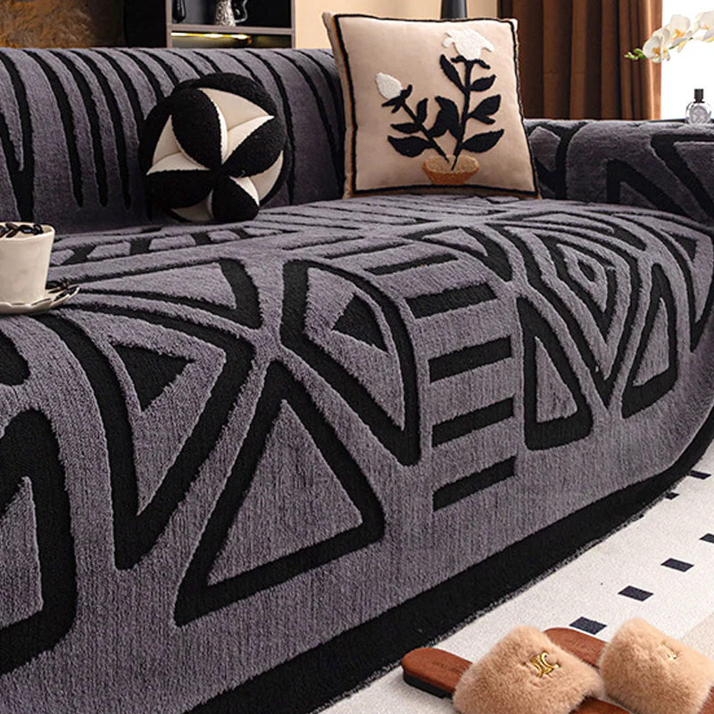 🎉Nieuwjaars Cadeau 50% KORTING!🛋️🧸 Zachte Pluche Antislip Bankhoes – Huidvriendelijk, Diervriendelijk & Gemakkelijk Onderhouden (Meerdere Afmetingen & Kleuren)! - Image 12