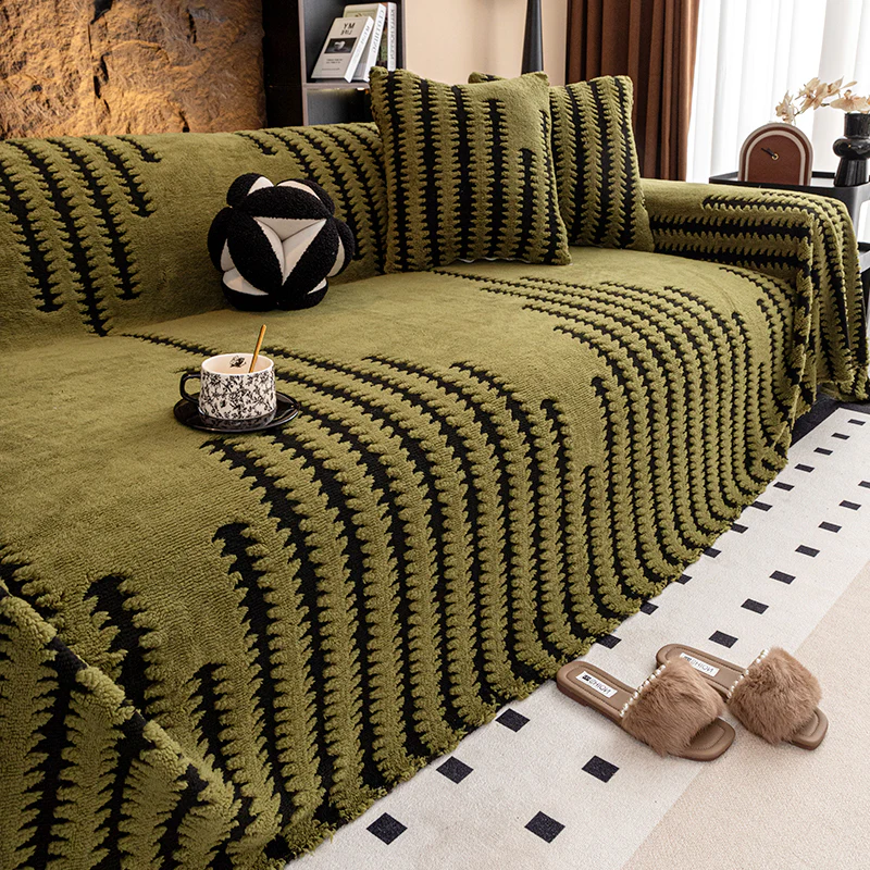 🎉Nieuwjaars Cadeau 50% KORTING!🛋️🧸 Zachte Pluche Antislip Bankhoes – Huidvriendelijk, Diervriendelijk & Gemakkelijk Onderhouden (Meerdere Afmetingen & Kleuren)! - Image 17