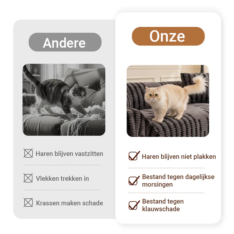 🎉Nieuwjaars Cadeau 50% KORTING!🛋️🧸 Zachte Pluche Antislip Bankhoes – Huidvriendelijk, Diervriendelijk & Gemakkelijk Onderhouden (Meerdere Afmetingen & Kleuren)! - Image 3
