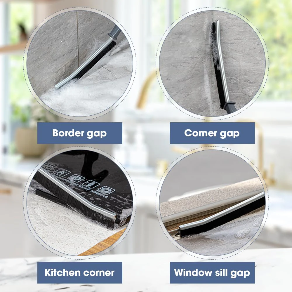 🧹🏠 Spleetborstel met Harde Borstel – Multifunctioneel voor Gronden, Hoeken & Keuken + Duurzaam & Veilig voor Alle Oppervlakken! - Image 4