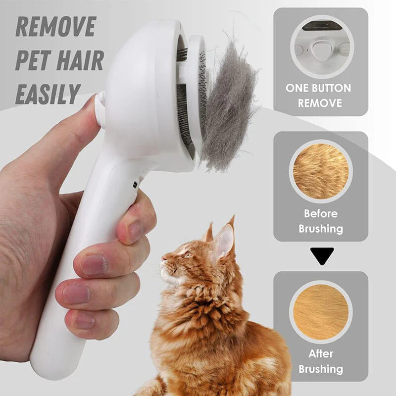 30% KORTING (BEPERKTE TIJD)!  🐱🐕Spray Kattenborstel – Zachte Vachtverzorging! - Image 4