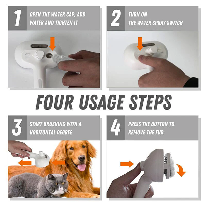 30% KORTING (BEPERKTE TIJD)!  🐱🐕Spray Kattenborstel – Zachte Vachtverzorging! - Image 9