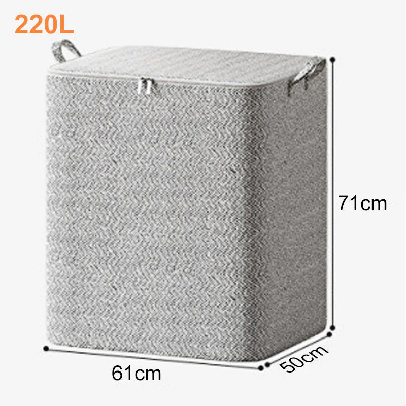 🎉Nieuwjaars Cadeau 50% KORTING!🧺Extra Grote Opbergtas (110-220L): Duurzaam Non-Woven – Ruim Voor Dekbedden, Kleding & Meer! - Image 10