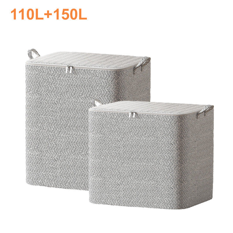 🎉Nieuwjaars Cadeau 50% KORTING!🧺Extra Grote Opbergtas (110-220L): Duurzaam Non-Woven – Ruim Voor Dekbedden, Kleding & Meer! - Image 11