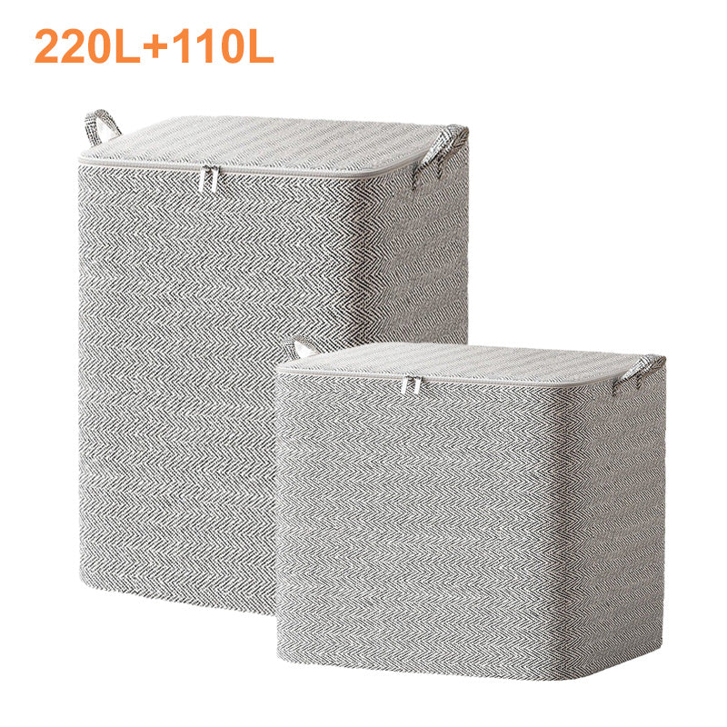 🎉Nieuwjaars Cadeau 50% KORTING!🧺Extra Grote Opbergtas (110-220L): Duurzaam Non-Woven – Ruim Voor Dekbedden, Kleding & Meer! - Image 12