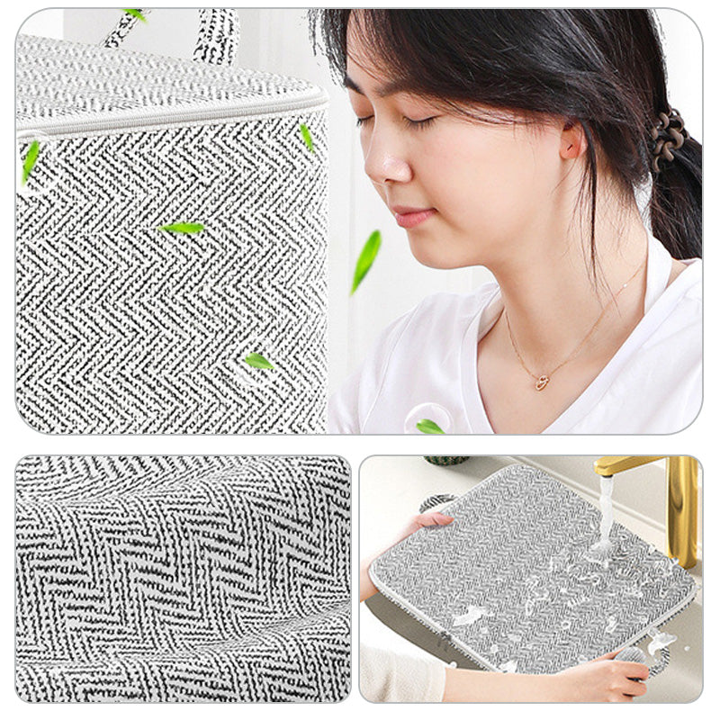 🎉Nieuwjaars Cadeau 50% KORTING!🧺Extra Grote Opbergtas (110-220L): Duurzaam Non-Woven – Ruim Voor Dekbedden, Kleding & Meer! - Image 6