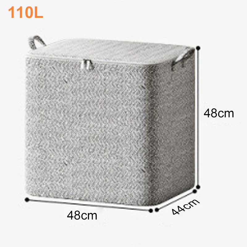 🎉Nieuwjaars Cadeau 50% KORTING!🧺Extra Grote Opbergtas (110-220L): Duurzaam Non-Woven – Ruim Voor Dekbedden, Kleding & Meer! - Image 8
