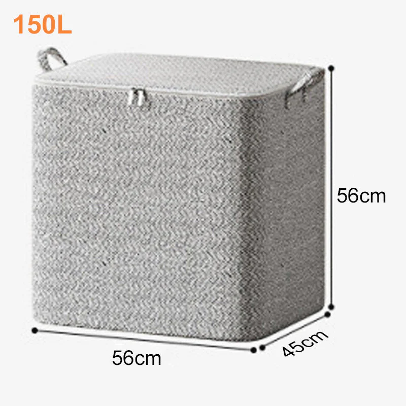 🎉Nieuwjaars Cadeau 50% KORTING!🧺Extra Grote Opbergtas (110-220L): Duurzaam Non-Woven – Ruim Voor Dekbedden, Kleding & Meer! - Image 9