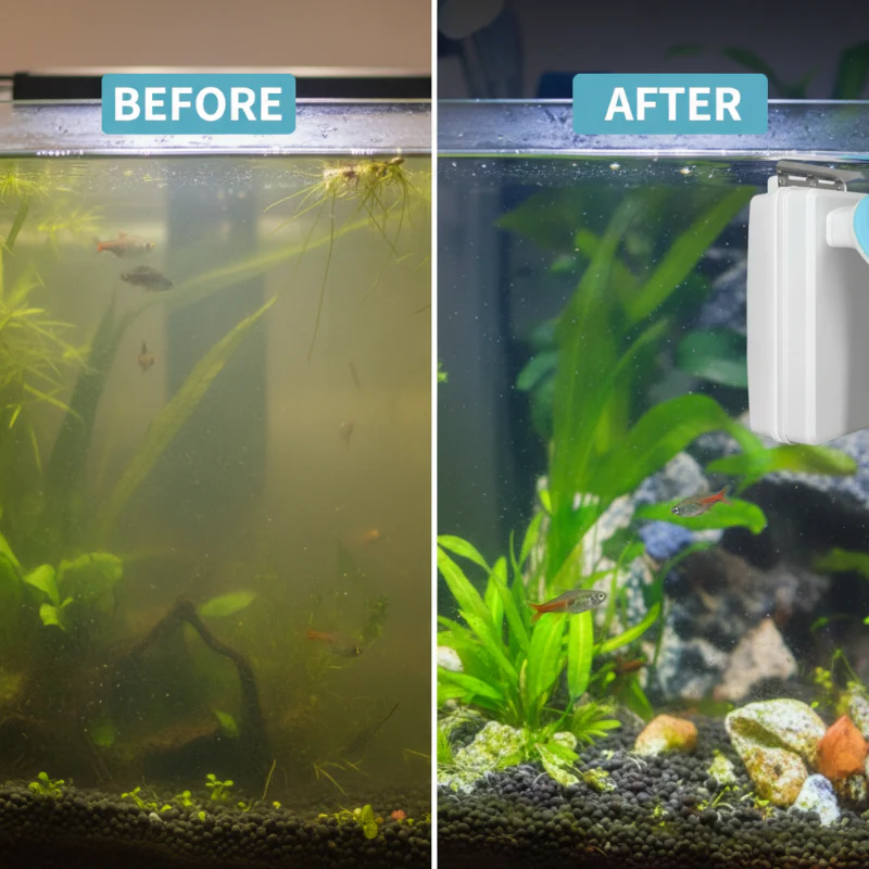🎄Kerstdeal ALTIJD 50% KORTING!🐠🧲 2-in-1 Sterke Magnetische Reiniger: Aquariumglas + Hoogbouwvensters – Dubbelzijdig & Veilig (Geen Natte Handen!) - Image 3