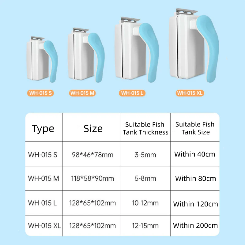 🎄Kerstdeal ALTIJD 50% KORTING!🐠🧲 2-in-1 Sterke Magnetische Reiniger: Aquariumglas + Hoogbouwvensters – Dubbelzijdig & Veilig (Geen Natte Handen!) - Image 9