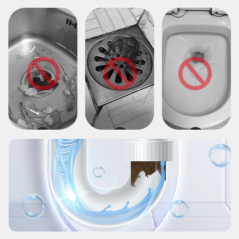 🚿💥 Krachtige Afvoerontstopper – Biologische Enzymen, Sterke Ontstopping & Schadevrij voor Leidingen（Meervoudig Gebruik in Keuken & Badkamer!） - Image 4