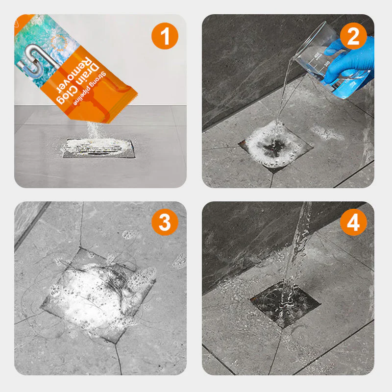 🚿💥 Krachtige Afvoerontstopper – Biologische Enzymen, Sterke Ontstopping & Schadevrij voor Leidingen（Meervoudig Gebruik in Keuken & Badkamer!） - Image 7