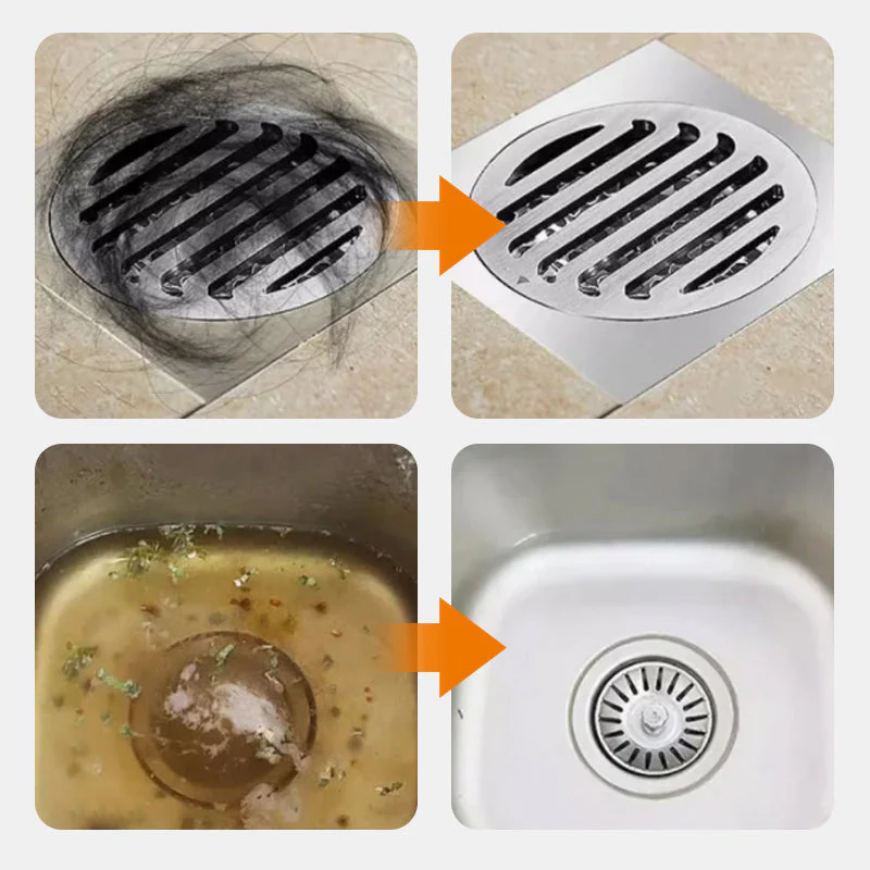 🚿💥 Krachtige Afvoerontstopper – Biologische Enzymen, Sterke Ontstopping & Schadevrij voor Leidingen（Meervoudig Gebruik in Keuken & Badkamer!） - Image 8