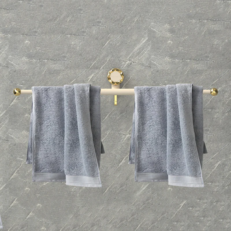 ✨ Oprolbaar Slipperrek met Zuignap – Elegante Goudaccenten, Boorvrije Installatie & Multifunctioneel Ontwerp (Tuinig Slippers & Handdoeken in Badkamer & Keuken!) - Image 6