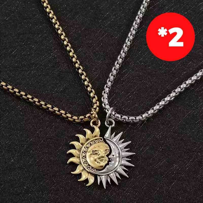 💘Valentijnsaanbieding: 50% Korting! ✨ Zon & Maan Partnerkettingen Set – Symbolische Koppelsieraden & Betekenisvol Cadeau! - Image 10
