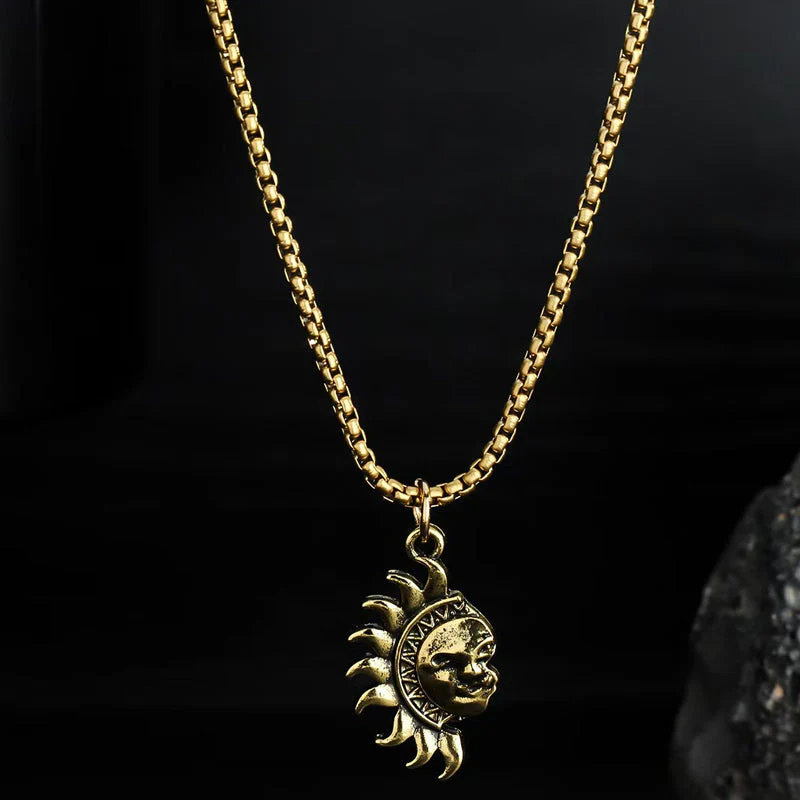 💘Valentijnsaanbieding: 50% Korting! ✨ Zon & Maan Partnerkettingen Set – Symbolische Koppelsieraden & Betekenisvol Cadeau! - Image 5