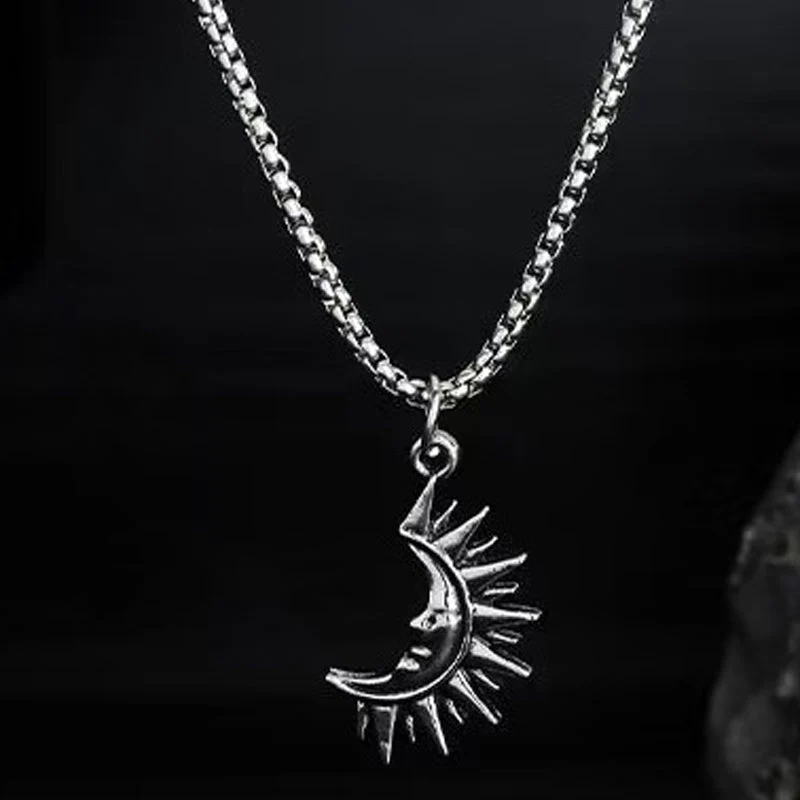 💘Valentijnsaanbieding: 50% Korting! ✨ Zon & Maan Partnerkettingen Set – Symbolische Koppelsieraden & Betekenisvol Cadeau! - Image 6