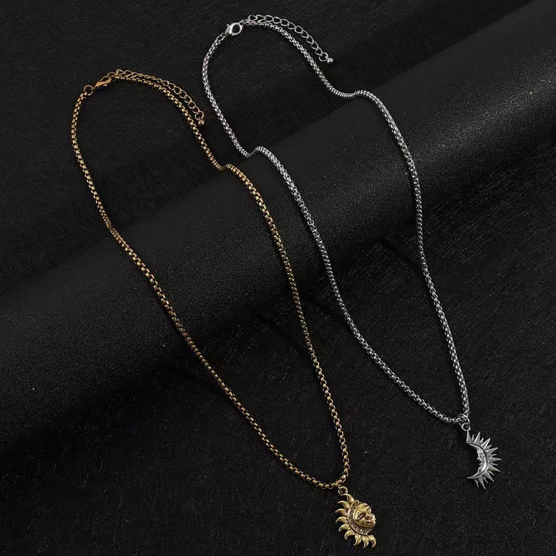 💘Valentijnsaanbieding: 50% Korting! ✨ Zon & Maan Partnerkettingen Set – Symbolische Koppelsieraden & Betekenisvol Cadeau! - Image 7