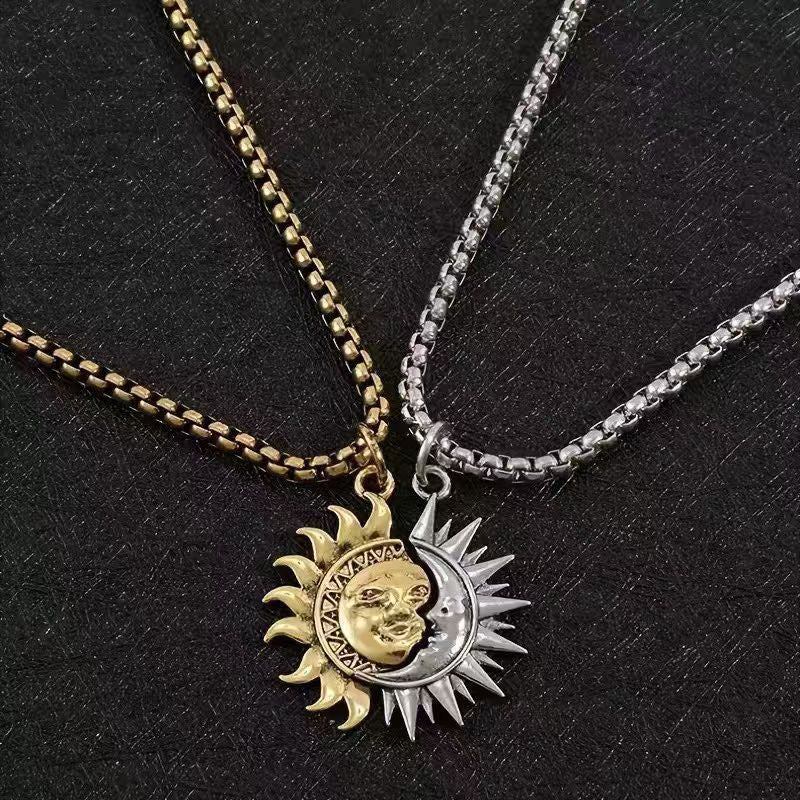 💘Valentijnsaanbieding: 50% Korting! ✨ Zon & Maan Partnerkettingen Set – Symbolische Koppelsieraden & Betekenisvol Cadeau! - Image 9