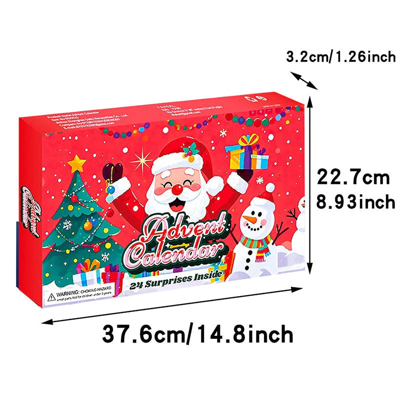 🎄👶 Kerst Adventskalender voor Kinderen met Verrassingsspeelgoed – 24 Dagen Kerstmagie, Diverse Themas & Duurzaam Speelgoed (Perfect Kerstcadeau!) - Image 8