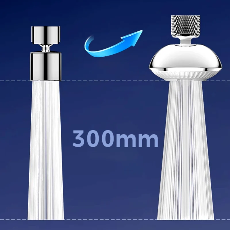 🚰 360° draaibare drukverhoger voor de kraan — Geen spatten meer💦 - Image 6