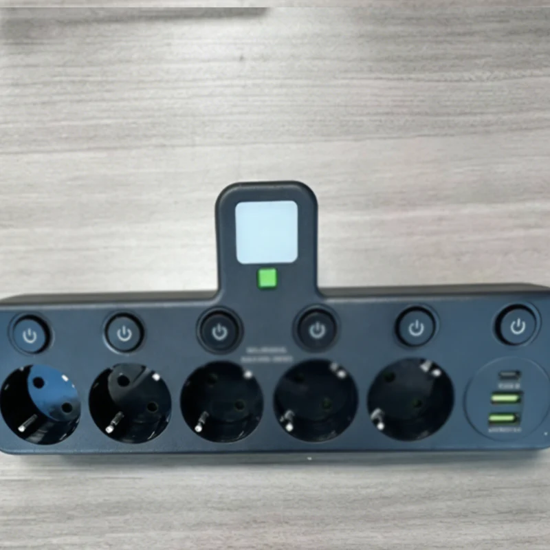 🌞Fris De Lente In Met 50% Korting!🔌Slanke Slimme Stekkerdoos (USB + Nachtlampje) – Individuele Schakelaars & Reisvriendelijk: Laad Meerdere Apparaten Tegelijk! - Image 16