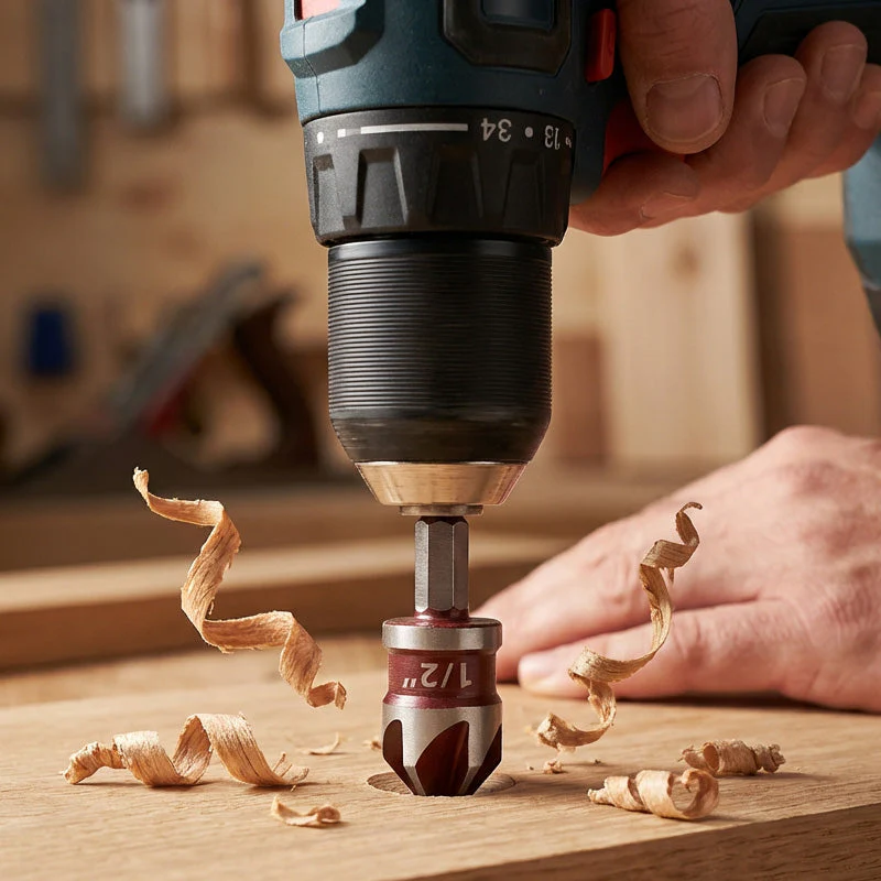 💘Valentijnsaanbieding: 50% Korting! 🔩Verzinkboorset voor Hout & Metaal – 5-delige Set van Hoogwaardig Koolstofstaal! - Image 4