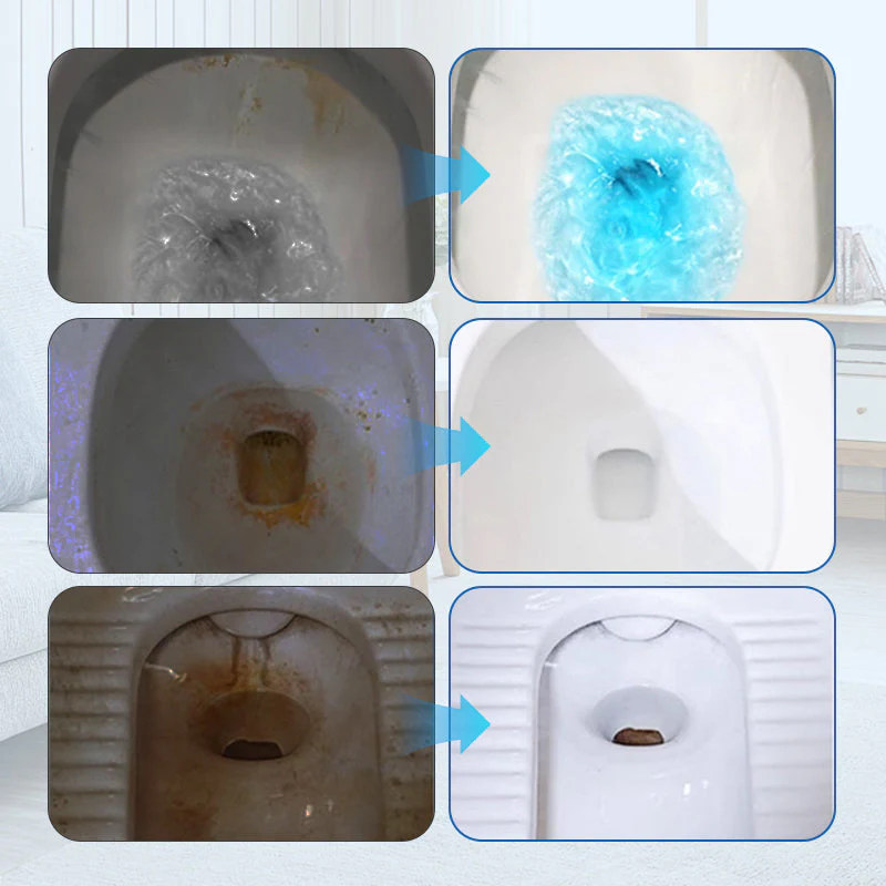 Effectieve geconcentreerde ontkalkende toiletreinigingsstick - Image 3
