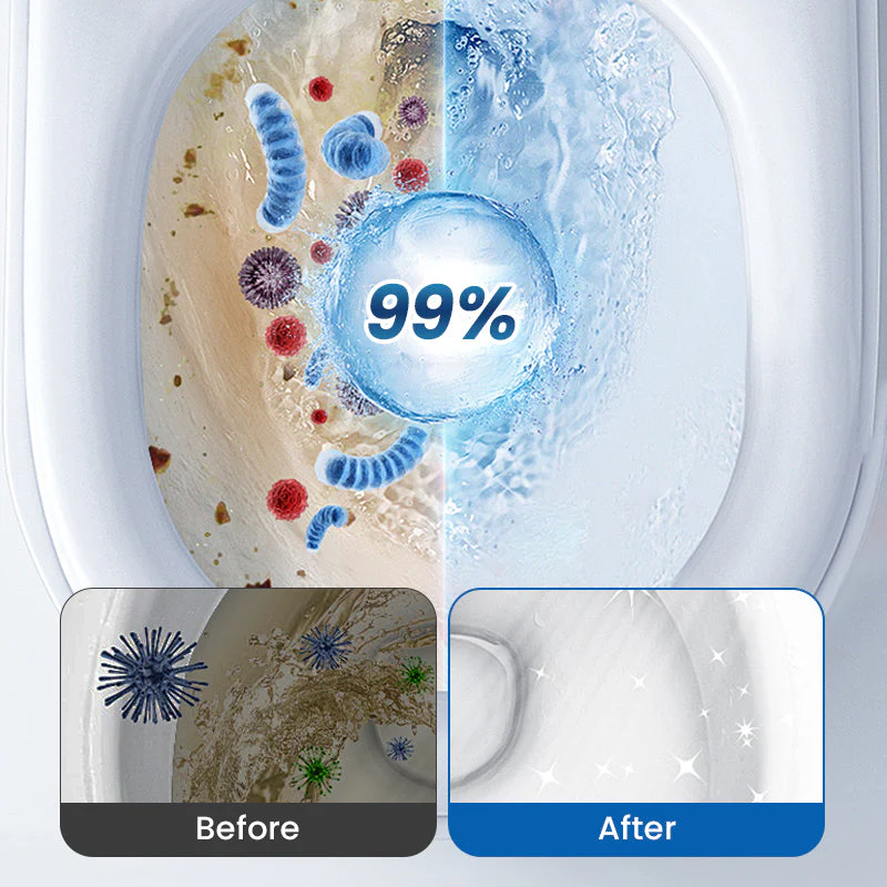 Effectieve geconcentreerde ontkalkende toiletreinigingsstick - Image 4