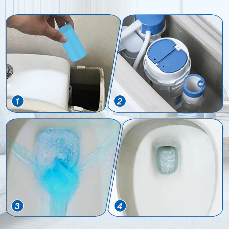 Effectieve geconcentreerde ontkalkende toiletreinigingsstick - Image 7
