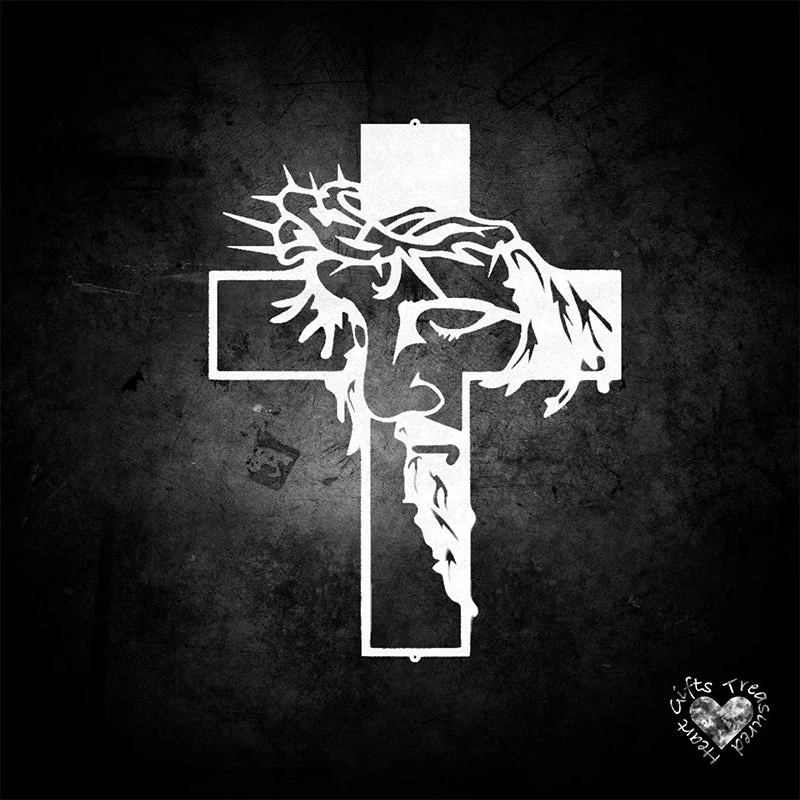 🎄Kerstdeal ALTIJD 50% KORTING! ✝️Jezus Kruis Metaal Muurkunst - Spirituele Sereniteit & Stylische Huisdecoratie Met Betekenis - Image 5
