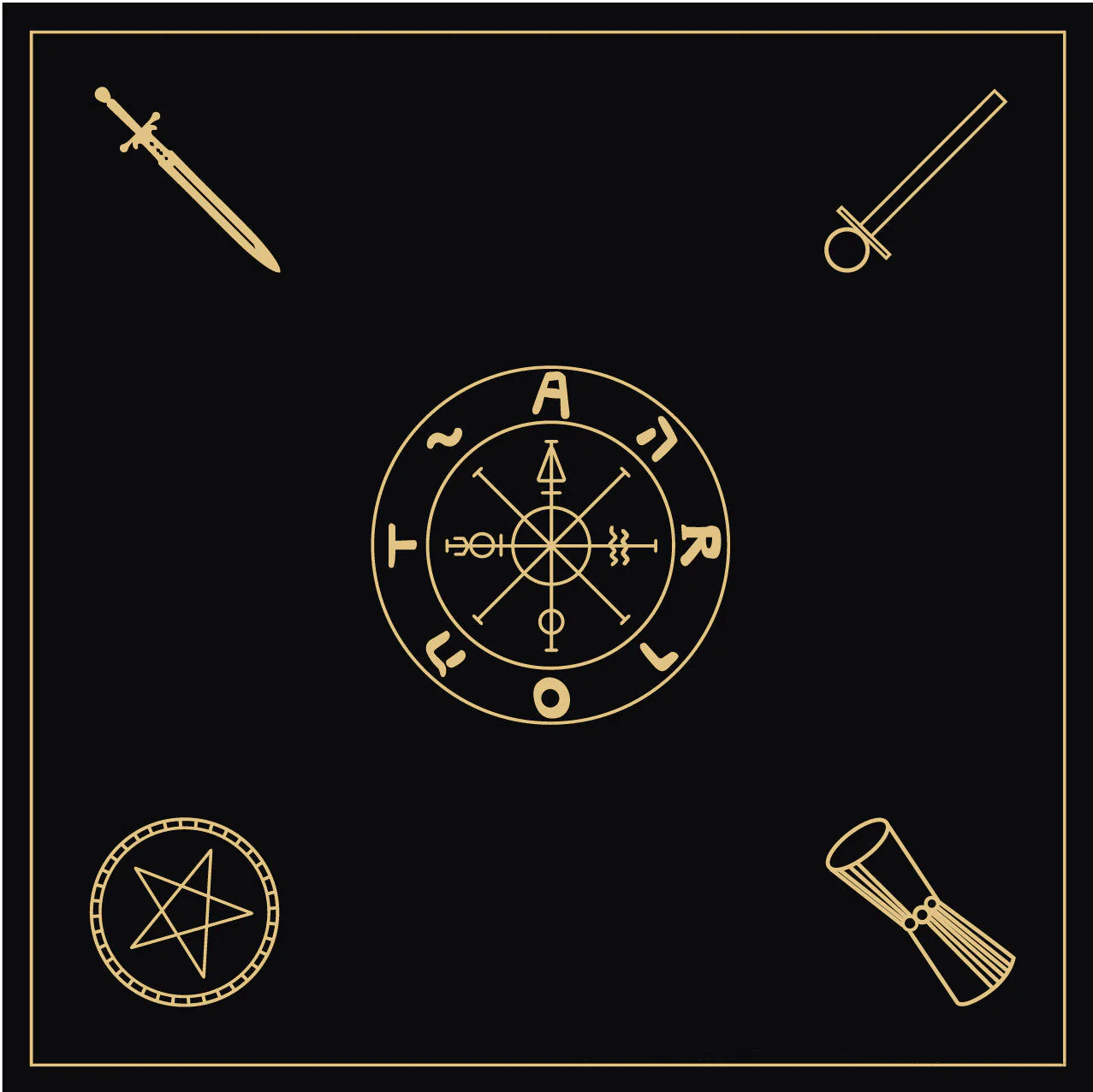 🔥Explora el mundo místico del Tarot Tarot de láminas de oro🔥 - Image 27