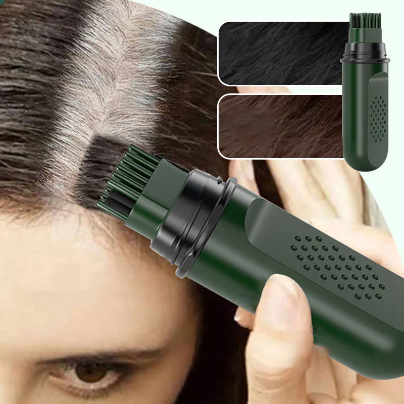 ⚡️👩‍🦳 Tijdelijke Grijze Haarverfstift – Snelle Dekking, Precisiepen & Natuurlijk Uitstraling（50% Korting, Perfect voor Touch-Ups!）
