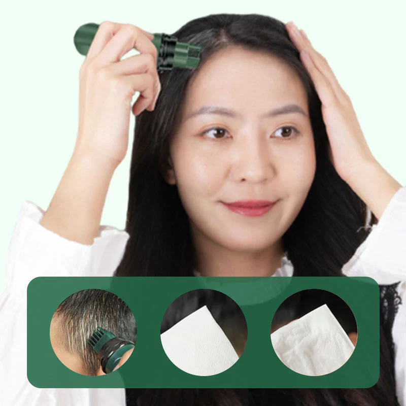 ⚡️👩‍🦳 Tijdelijke Grijze Haarverfstift – Snelle Dekking, Precisiepen & Natuurlijk Uitstraling（50% Korting, Perfect voor Touch-Ups!） - Image 5