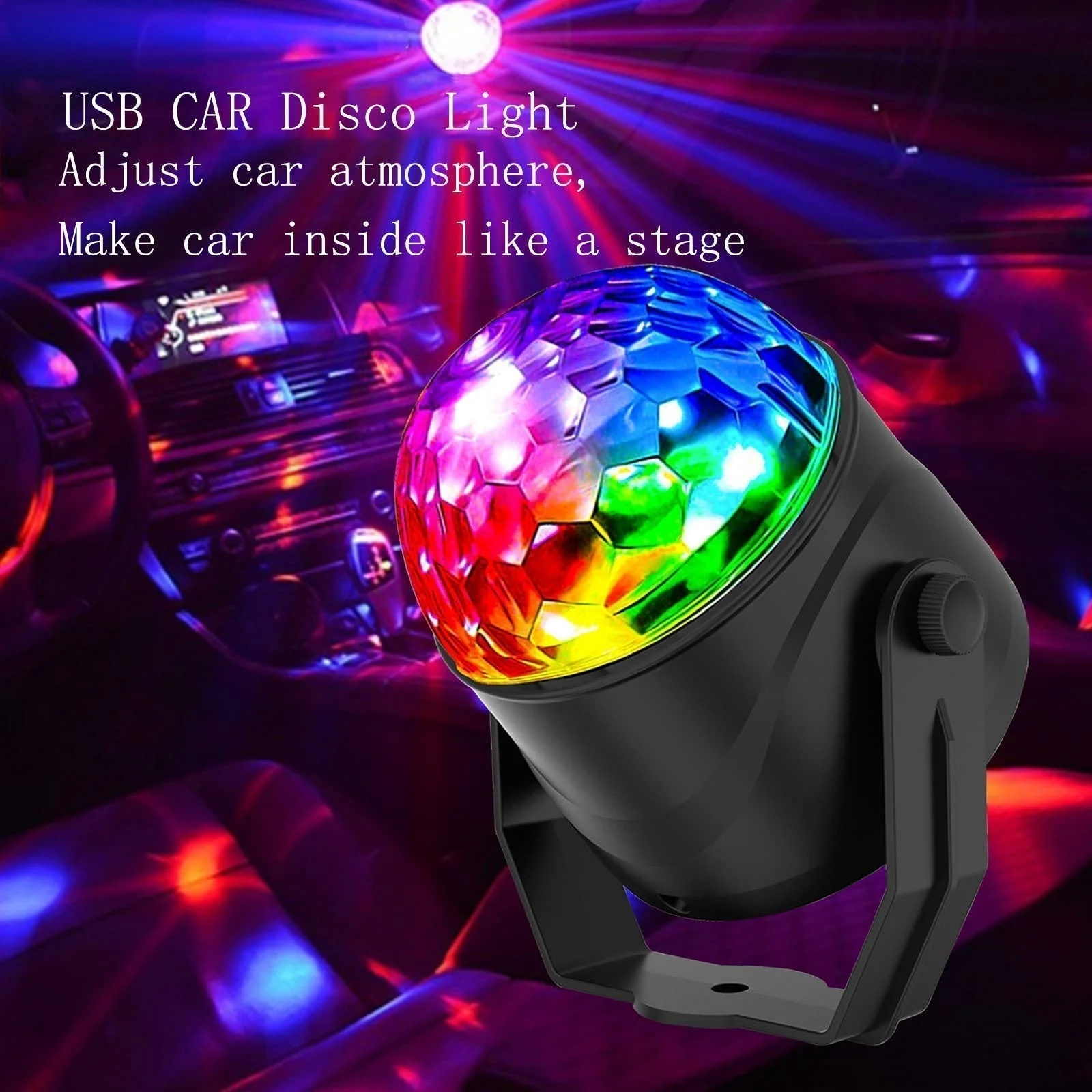 🎄Kerstdeal ALTIJD 50% KORTING!✨Magische LED Disco Bol – RGB Stroboscoop Effect, Afstandsbediening & Draagbaar (Creëer Instant FeestSfeer Voor Partijen, Karaoke & Meer!) - Image 10