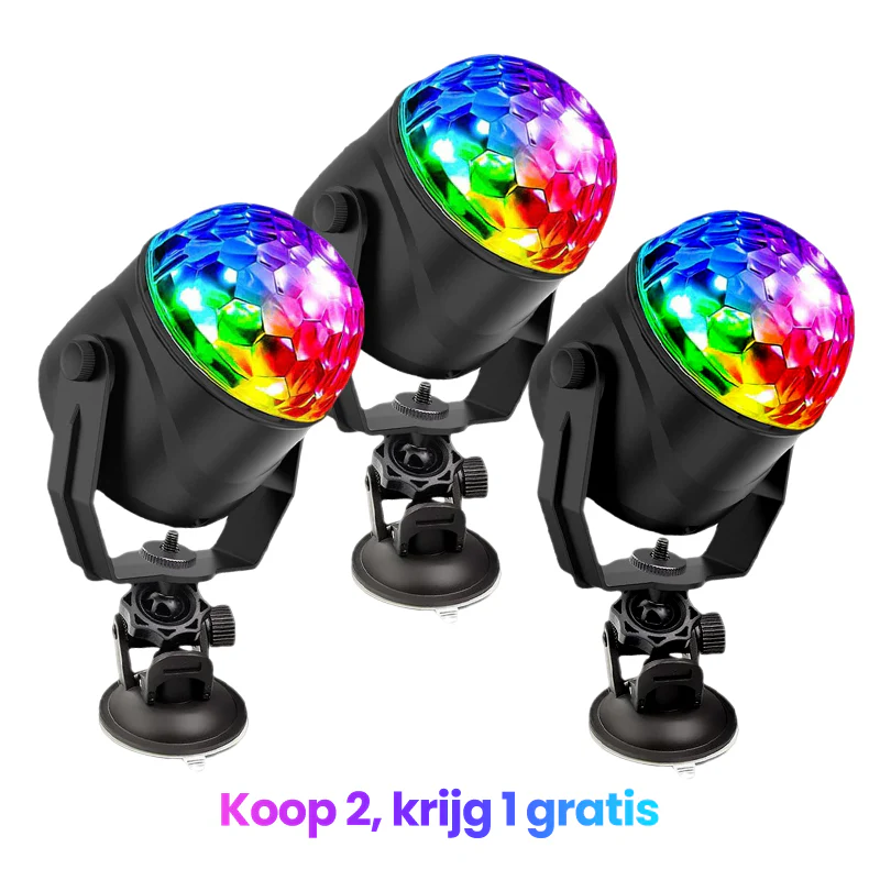 🎄Kerstdeal ALTIJD 50% KORTING!✨Magische LED Disco Bol – RGB Stroboscoop Effect, Afstandsbediening & Draagbaar (Creëer Instant FeestSfeer Voor Partijen, Karaoke & Meer!) - Image 15