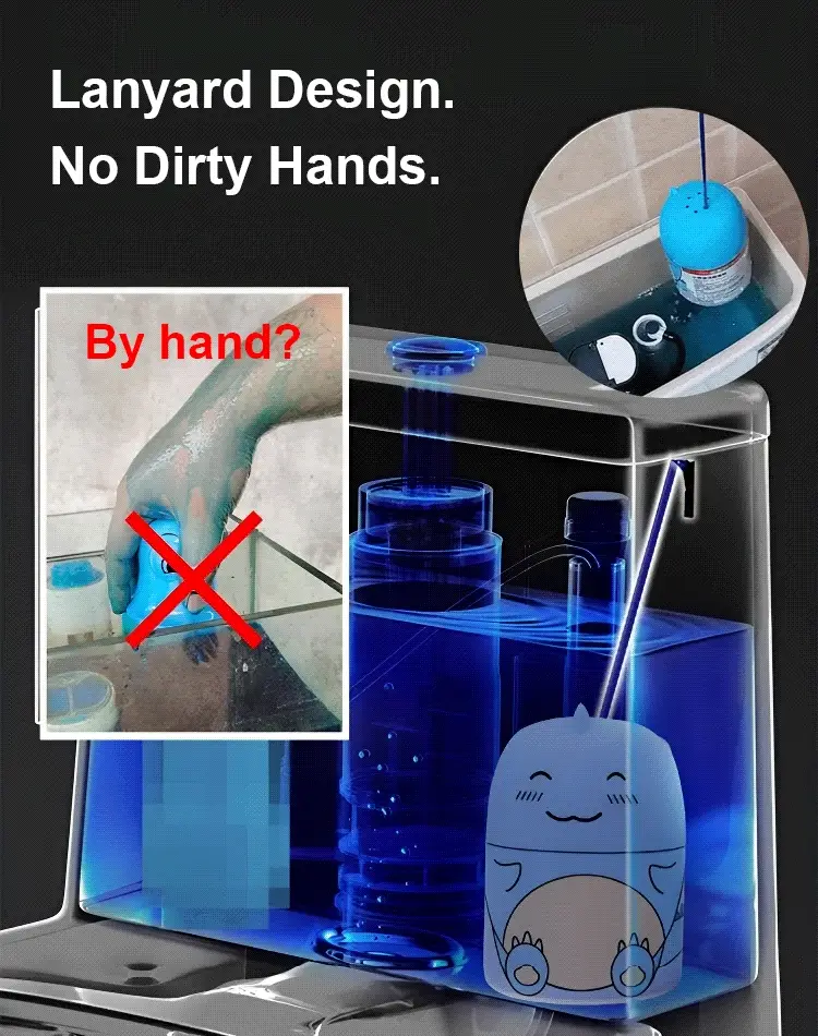 ✨🔥Tijdelijke aanbieding Blue Bubble Toilet Bowl Cleaner - Image 3