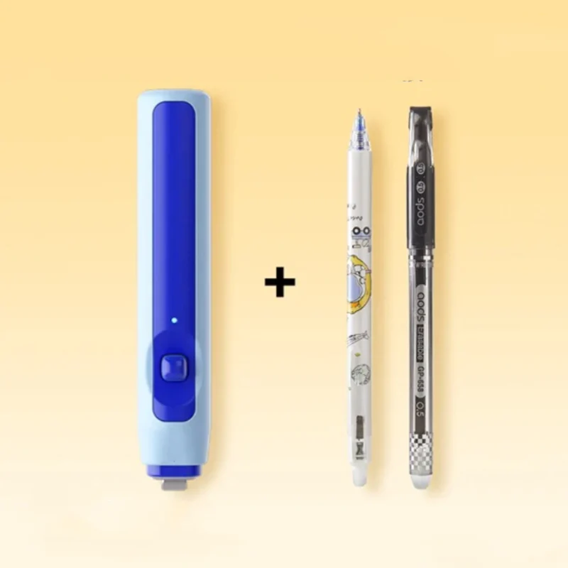 🎉Nieuwjaars Cadeau 50% KORTING!✏️3-in-1 Thermische Gum & Uitwisbare Pen Set - Elektrisch 1-Knop Wissen (Zonder Residu) Voor Studenten & Kantoor! - Image 10