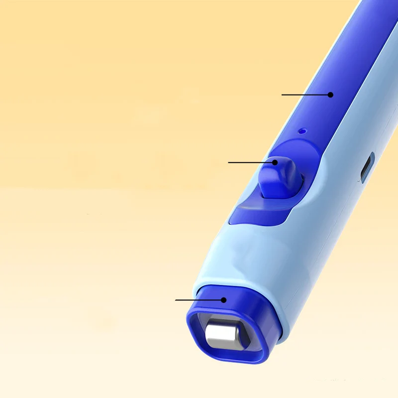 🎉Nieuwjaars Cadeau 50% KORTING!✏️3-in-1 Thermische Gum & Uitwisbare Pen Set - Elektrisch 1-Knop Wissen (Zonder Residu) Voor Studenten & Kantoor! - Image 4