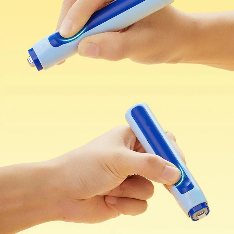 🎉Nieuwjaars Cadeau 50% KORTING!✏️3-in-1 Thermische Gum & Uitwisbare Pen Set - Elektrisch 1-Knop Wissen (Zonder Residu) Voor Studenten & Kantoor! - Image 5