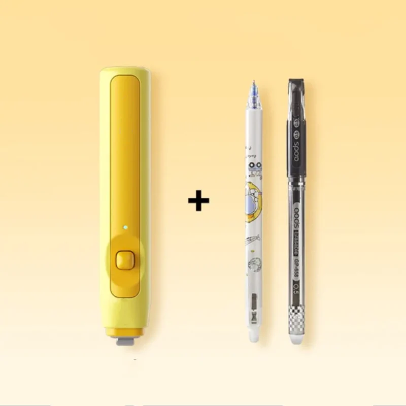 🎉Nieuwjaars Cadeau 50% KORTING!✏️3-in-1 Thermische Gum & Uitwisbare Pen Set - Elektrisch 1-Knop Wissen (Zonder Residu) Voor Studenten & Kantoor! - Image 9