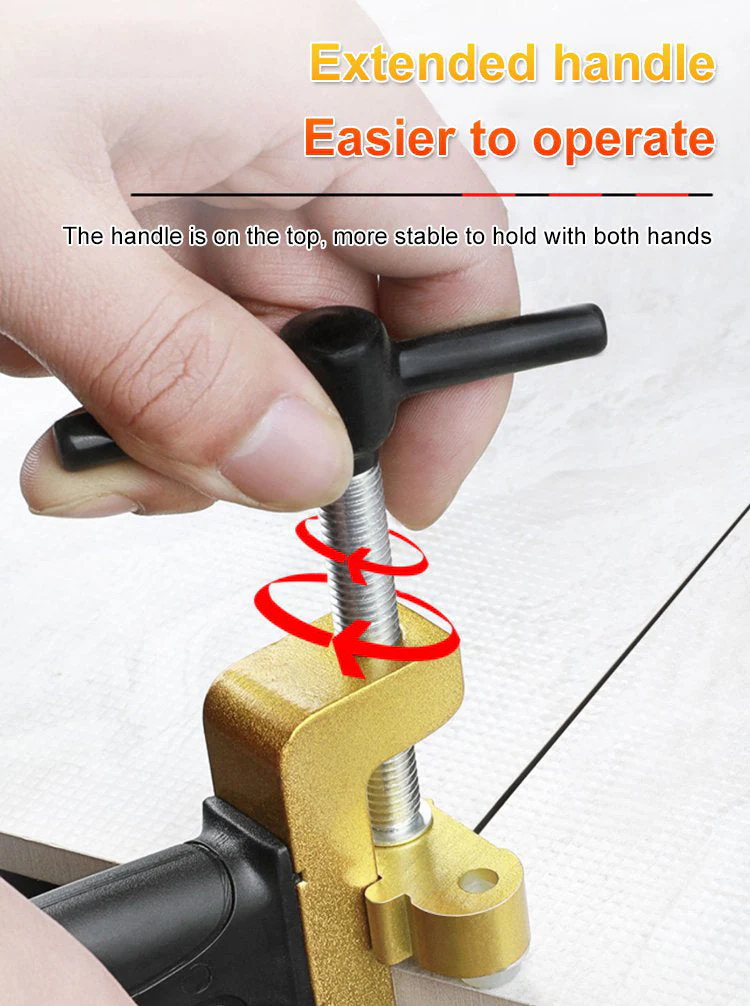 🎄Kerstdeal ALTIJD 50% KORTING!🔧 2-in-1 Tegel & Glas Snijgereedschap (Geüpgraded Mes): Snijden + Splitsen in Één – Minder Kracht, Meer Efficiëntie (Met 2 Reserve-Messen!) ✂️ - Image 4