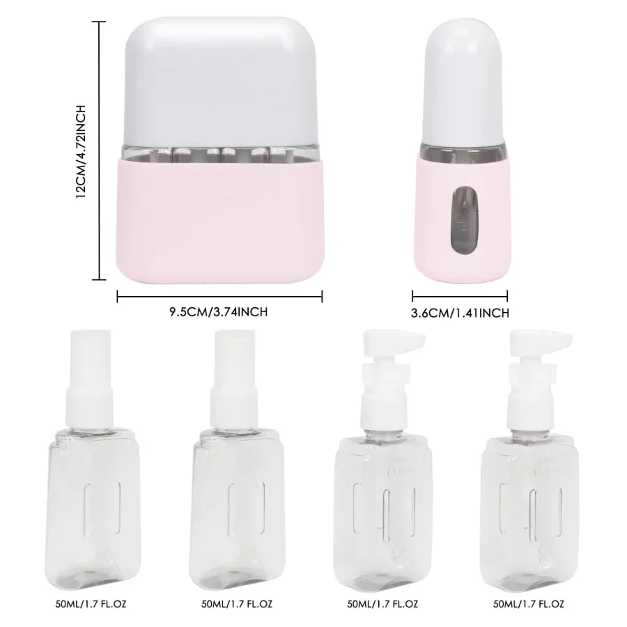 🎁2024 Nieuwjaar Hot Sale🎁 Mini Shampoo Dispenser Draagbare Reis Fles Set - Image 11