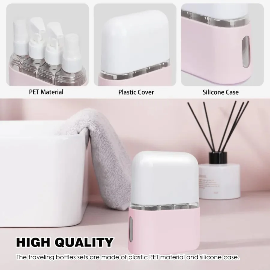 🎁2024 Nieuwjaar Hot Sale🎁 Mini Shampoo Dispenser Draagbare Reis Fles Set - Image 3