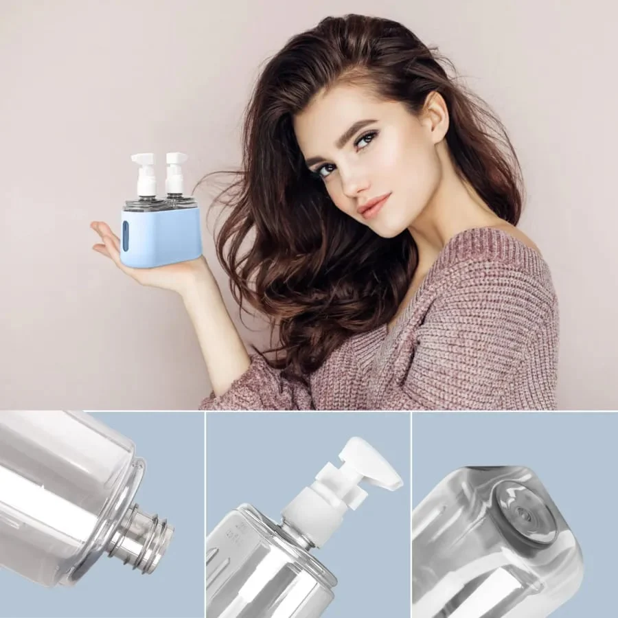 🎁2024 Nieuwjaar Hot Sale🎁 Mini Shampoo Dispenser Draagbare Reis Fles Set - Image 7